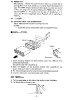 Preview for 4 page of Sanyo FX-32 Instruction Manual