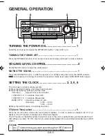 Preview for 6 page of Sanyo FXD-780RDS Operating Instructions Manual