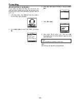 Preview for 19 page of Sanyo HDP-M3000 Instruction Manual