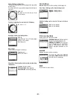 Preview for 22 page of Sanyo HDP-M3000 Instruction Manual