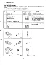 Preview for 3 page of Sanyo HR-VX200 Basic Service Technical Information