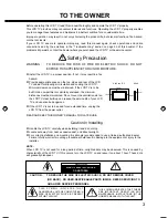 Preview for 3 page of Sanyo LCD-24K50 Instruction Manual