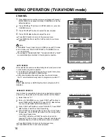 Preview for 16 page of Sanyo LCD-24K50 Instruction Manual