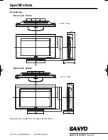 Preview for 28 page of Sanyo LCD-32XA2 Instruction Manual