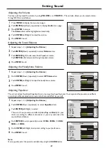 Preview for 26 page of Sanyo LCD-32XR1 Instruction Manual