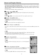 Preview for 21 page of Sanyo LCD-47XR8DA Instruction Manual