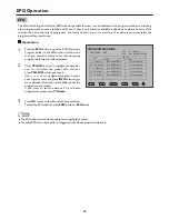 Preview for 30 page of Sanyo LCD-47XR8DA Instruction Manual