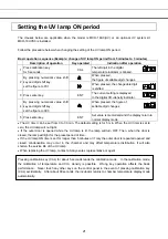 Preview for 23 page of Sanyo MCO-18AC UV Instruction Manual