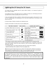 Preview for 24 page of Sanyo MCO-18AC UV Instruction Manual