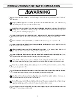 Preview for 5 page of Sanyo MDF-C2156VAN Instruction Manual