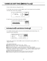 Preview for 21 page of Sanyo MDF-C2156VAN Instruction Manual