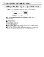 Preview for 22 page of Sanyo MDF-C2156VAN Instruction Manual