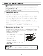 Preview for 28 page of Sanyo MDF-C2156VAN Instruction Manual