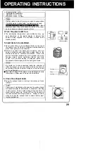 Preview for 21 page of Sanyo MLS-2420U Instruction Manual