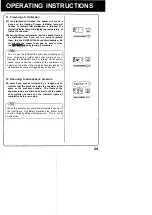 Preview for 25 page of Sanyo MLS-2420U Instruction Manual