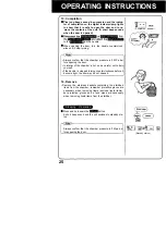 Preview for 26 page of Sanyo MLS-2420U Instruction Manual