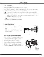 Preview for 17 page of Sanyo PDG-DET100L - SXGA+ DLP Projector Owner'S Manual