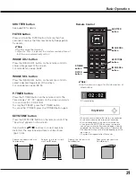 Preview for 31 page of Sanyo PDG-DET100L - SXGA+ DLP Projector Owner'S Manual