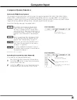 Preview for 35 page of Sanyo PDG-DET100L - SXGA+ DLP Projector Owner'S Manual