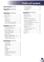 Preview for 2 page of Sanyo PDG-DWL100 - WXGA DLP Projector Owner'S Manual