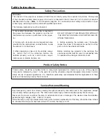 Preview for 3 page of Sanyo PDG-DXL2000E Service Manual