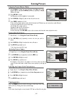 Preview for 25 page of Sanyo PDP-42XS1 Operating Manual