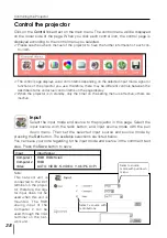 Preview for 38 page of Sanyo PJ-NET ORGANIZER POA-PN10 User Manual