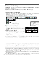 Preview for 20 page of Sanyo PJ-Net Organizer Owner'S Manual