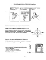 Preview for 9 page of Sanyo PLC-200N Owner'S Manual