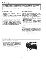 Preview for 44 page of Sanyo plc sw30 - SVGA LCD Projector Service Manual