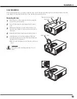 Preview for 19 page of Sanyo PLC--XP200L Owner'S Manual