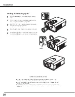 Preview for 20 page of Sanyo PLC--XP200L Owner'S Manual