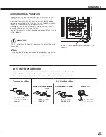 Preview for 25 page of Sanyo PLC--XP200L Owner'S Manual