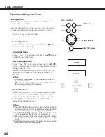 Preview for 30 page of Sanyo PLC--XP200L Owner'S Manual