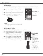 Preview for 34 page of Sanyo PLC--XP200L Owner'S Manual