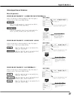 Preview for 37 page of Sanyo PLC--XP200L Owner'S Manual