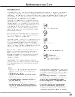 Preview for 61 page of Sanyo PLC--XP200L Owner'S Manual