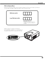 Preview for 83 page of Sanyo PLC--XP200L Owner'S Manual