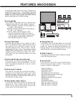 Preview for 5 page of Sanyo PLC-XR70N - 70" Rear Projection TV Owner'S Manual