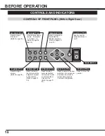 Preview for 18 page of Sanyo PLC-XR70N - 70" Rear Projection TV Owner'S Manual