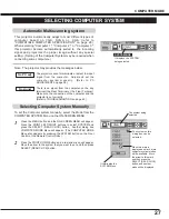 Preview for 27 page of Sanyo PLC-XR70N - 70" Rear Projection TV Owner'S Manual