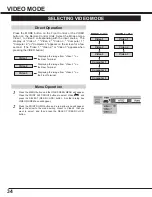 Preview for 34 page of Sanyo PLC-XR70N - 70" Rear Projection TV Owner'S Manual