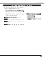 Preview for 37 page of Sanyo PLC-XR70N - 70" Rear Projection TV Owner'S Manual