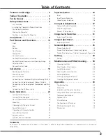 Preview for 3 page of Sanyo PLC XT35L - XGA LCD Projector Owner'S Manual