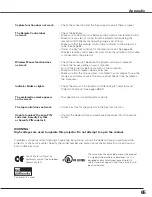 Preview for 65 page of Sanyo PLC XT35L - XGA LCD Projector Owner'S Manual