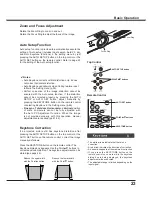 Preview for 23 page of Sanyo PLC-XU300A Owner'S Manual