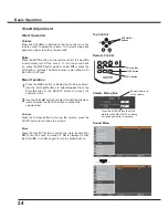 Preview for 24 page of Sanyo PLC-XU300A Owner'S Manual