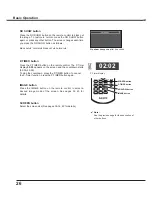 Preview for 26 page of Sanyo PLC-XU300A Owner'S Manual