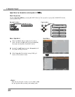 Preview for 28 page of Sanyo PLC-XU300A Owner'S Manual