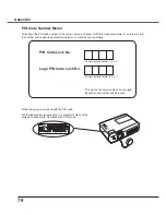 Preview for 76 page of Sanyo PLC-XU300A Owner'S Manual